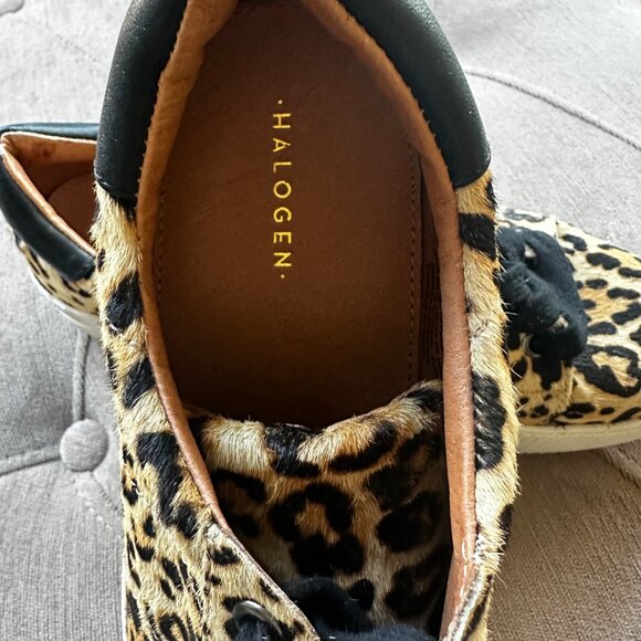 Halogen platform leopard print sneakers - Picture 3 of 3